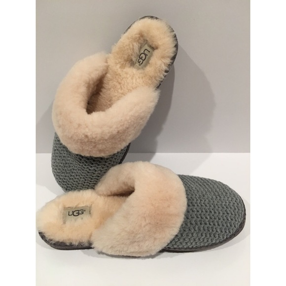 ✅ UGG Aira Gray Slippers - Picture 5 of 8